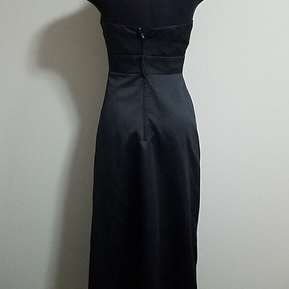 Alfred Angelo Black Strapless Formal Dress (2) - Picture 5 of 8